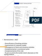 Bancassurance: Products, Training and Profit