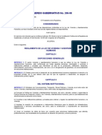 Acuerdo Gubernativo 286-98 Reglamento de La Ley de Vivienda y Asentamientos