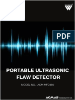 Portable Ultrasonic Flaw Detector