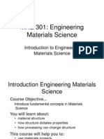 Introduction To Engineering Materials Science