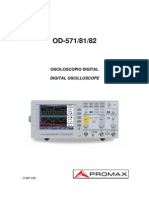 Manual Osc Promax Od 571