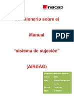 Descripción Del Módulo Del Airbag Del Lado Del Conductor y El Resorte de Reloj