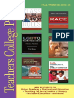 Multicultural Education, Teachers College Press. Fall 2013