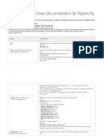 Opciones de La Línea de Comandos de Powercfg