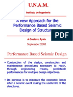 U.N.A.M.: A New Approach For The Performance Based Seismic Design of Structures