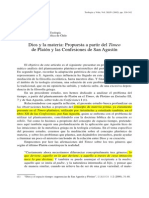 Dios y La Materia - Claudio Pierantoni PDF