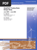 Turbine Rotor Design Study