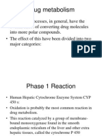 Drug Metabolite-Reaction and Conjugation