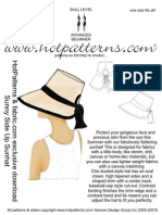 HP Fabric - Com Sunny Side Up Sunhat-1