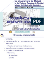 Desenho Técnico FEPI 24 Aula Tolerância Geométrica em Desenho Técnico