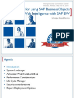505 Tips and Tricks For Using SAP BusinessObjects Web Intelligence With SAP NetWeaver BW - WebI 3.1 Version
