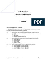 Testbank Metabolism