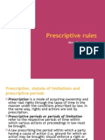 Prescriptive Rules