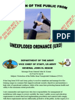 Unexploded Ordnance Safety