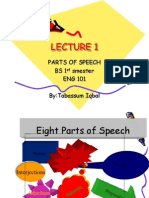 Parts of Speech