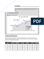 Hand Calculation 2 - Simple Homogeneous Wet Slope