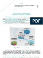 A Água Na Terra e A Sua Distribuição