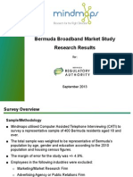 Regulatory Authority Market Study - Broadband Research Results FINAL September 26 2013