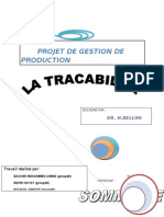 Groupe N°12 - La Tracabilité