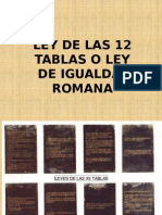 Ley de Las 12 Tablas