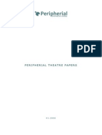 PERIPHERAL Theatre Papers - Meyerhold Escenografía