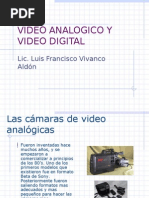 Video Analogico y Video Digital