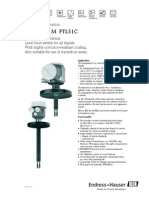 Liquiphant M FTL51C: Technical Information