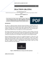 Diffractin Grating