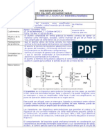 UPG Practica 2 Transistor Electronica Septiembre 2013