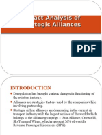 Presentation On Impact Analysis of Strategic Alliances