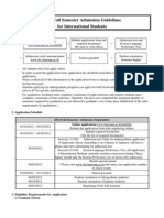 2012-2 Admission Guidelines