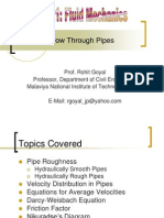 Turbulent Flow Through Pipes