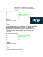 Evaluaciones Quimica Organica