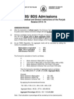 Admission 2013 PDF