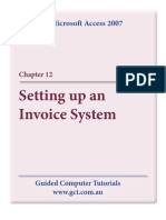 Learning Microsoft Access 2007 - Invoices