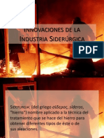 Innovaciones de La Industria Siderúrgica - PPSX