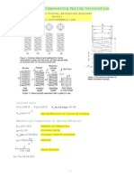 Helical Compressing Spring Calculation PDF