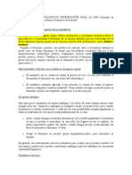 Anotaciones Sobre El Género y El Número Del Sustantivo