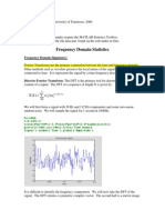 Frequency Domain Statistics