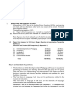 Structure and Content of Ctet