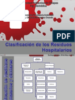 Clasificacion de Residuos Hospitalarios