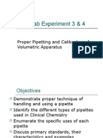 Pipetting Post Lab