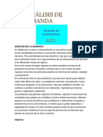 2.3. - Análisis de La Demanda