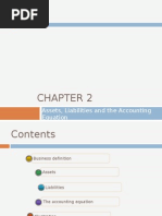 Chapter 2 - Assets Liablities and The Accounting Equation