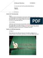 Prusa Mendel Build Manual Addendum 04-08-12