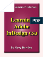 Learning Adobe InDesign CS3