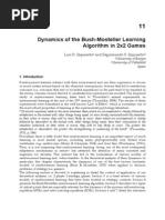 Dynamics of The Bush-Mosteller Learning Algorithm in 2x2 Games