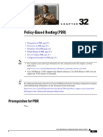 Documentation Policy Based Routing PBR