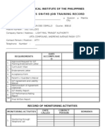 Prac Coordinator - Student's Ojt Record