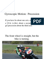 Gyroscopic Motion